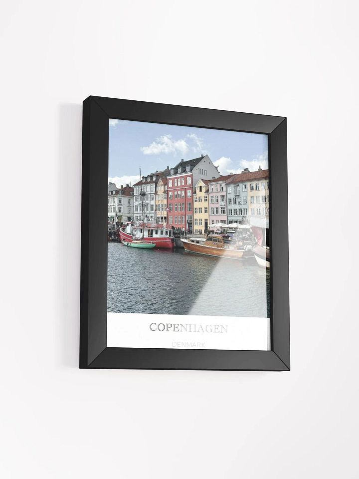 Copenhager - Framed High-Quality Matte Poster product image (2)