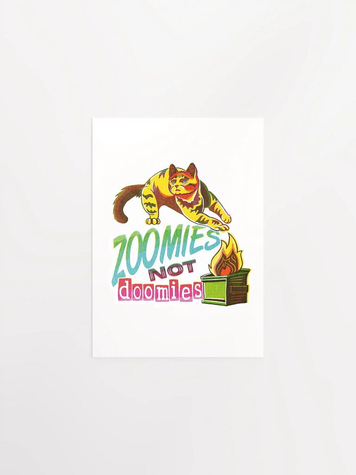 Zoomies Not Doomies Print product image (4)