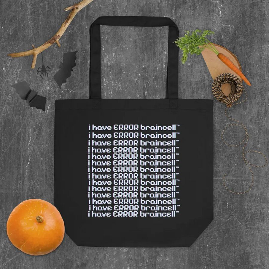 error braincell tote - black product image (6)