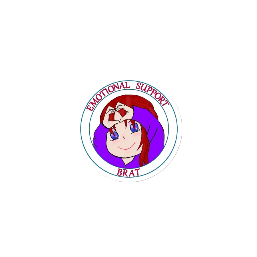 Emotional Support Brat Magnet product image (1)