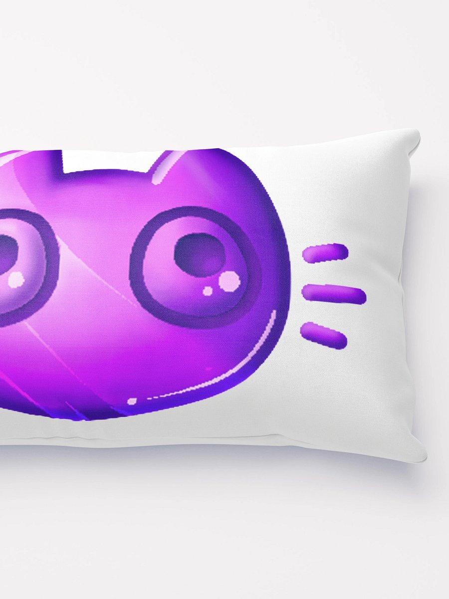 Long Cushion - Purple Cat Face product image (3)