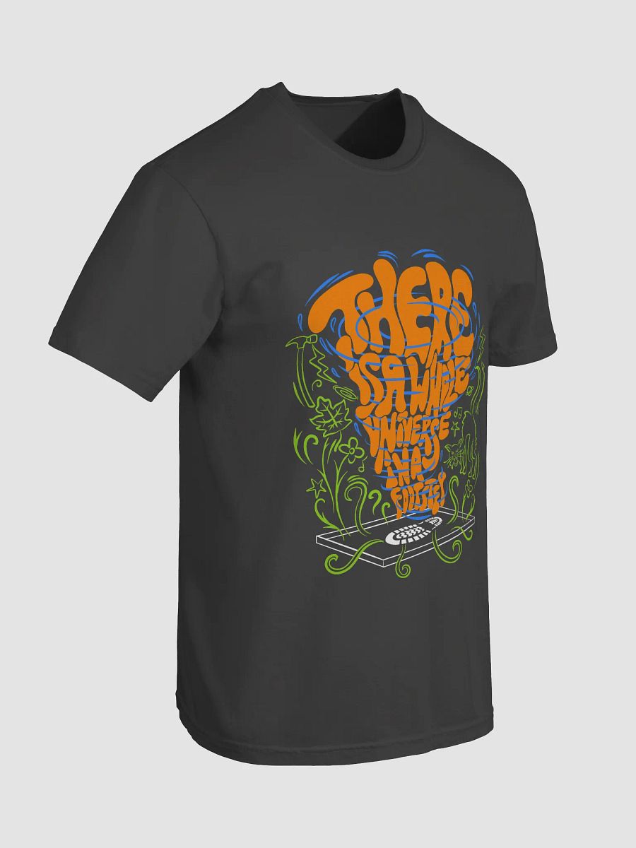 "There is a whole universe in a footstep" Shirt Dark Version product image (3)