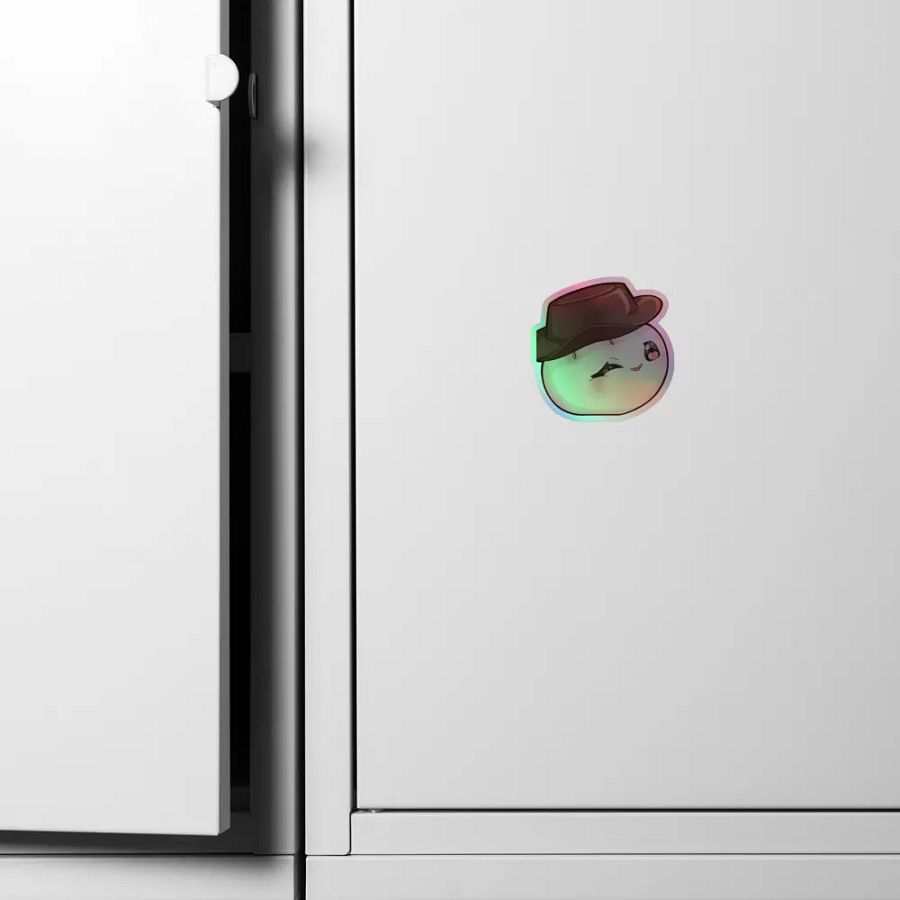 Howdy Bun Holographic Sticker product image (4)