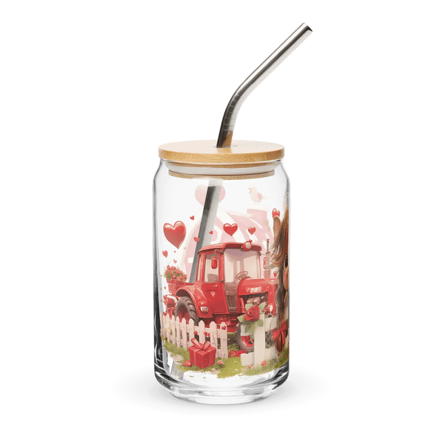 Valentine Horse Can-Shaped Glass product image (4)