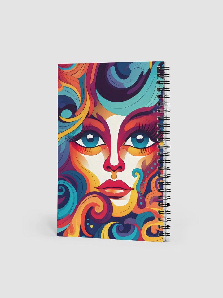 Psychedelic Muse Spiral Notebook product image (2)