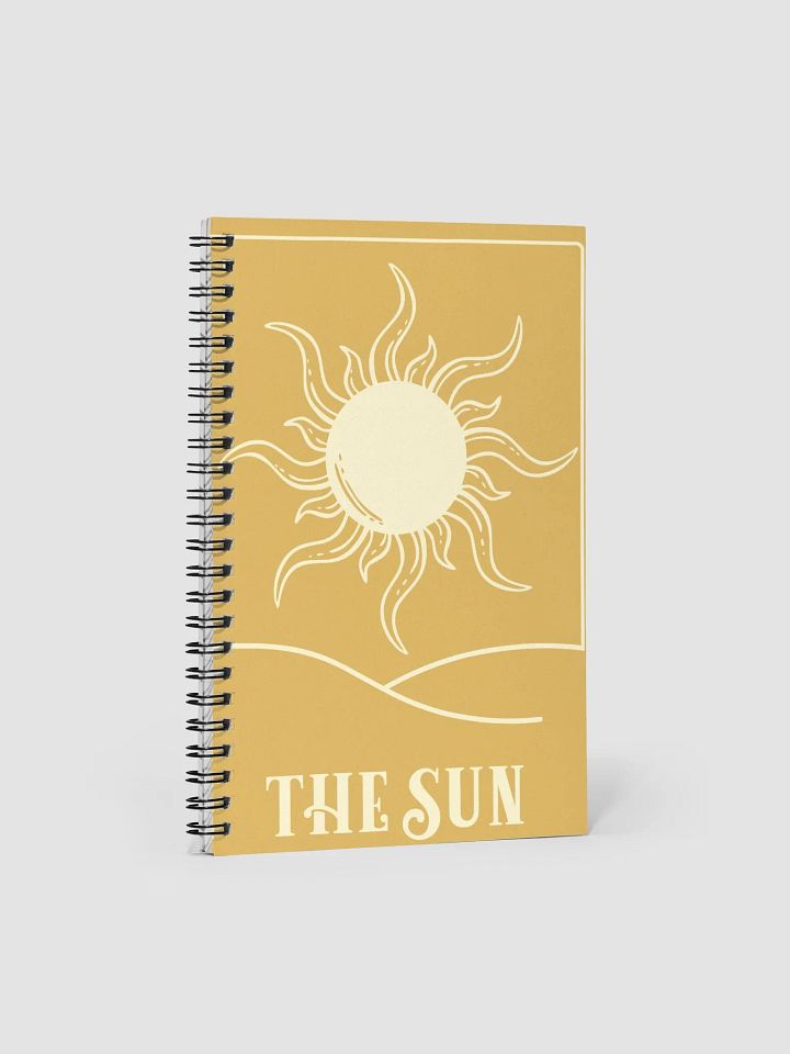 Sun and Moon | Spiral Notebook product image (1)