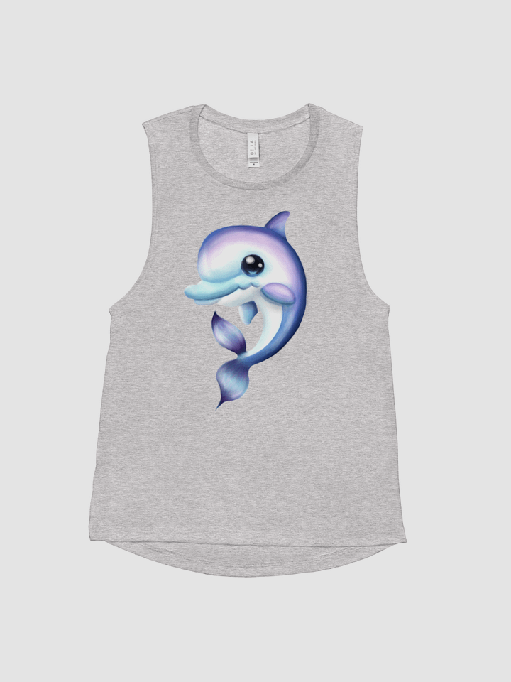 Dolphin Cutie Women's Muscle Tank product image (1)
