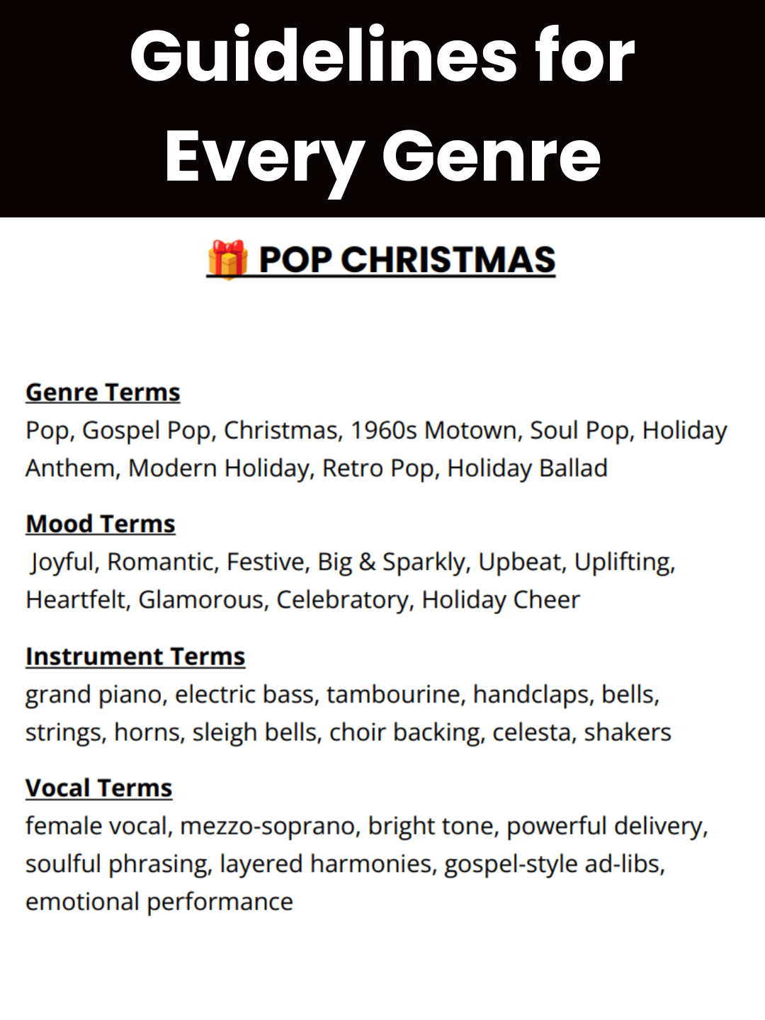 100 Christmas Prompts for Suno product image (3)