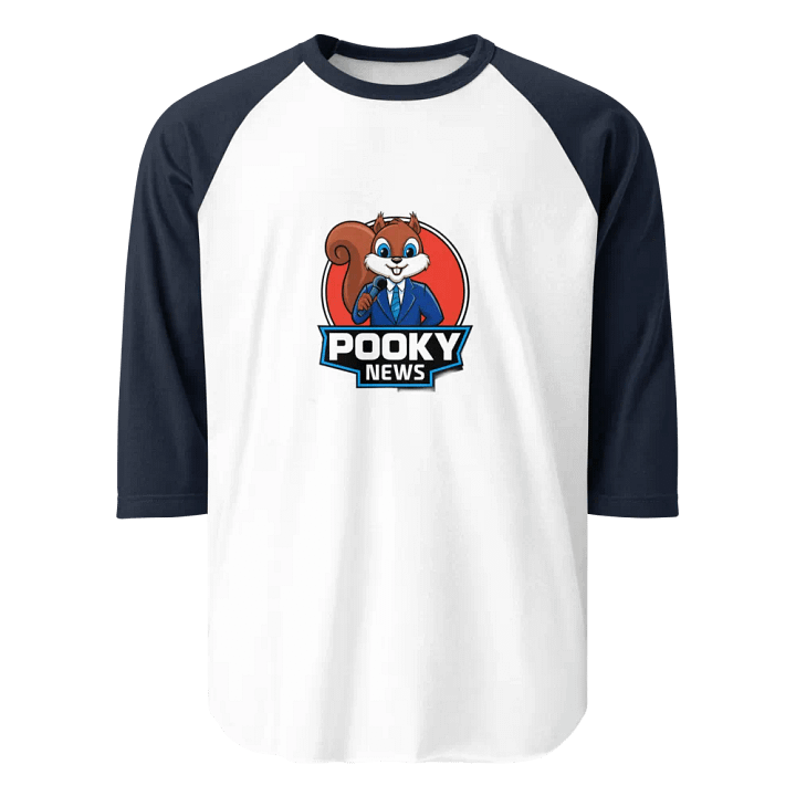 Pooky News ¾ Sleeve Raglan Tee product image (1)