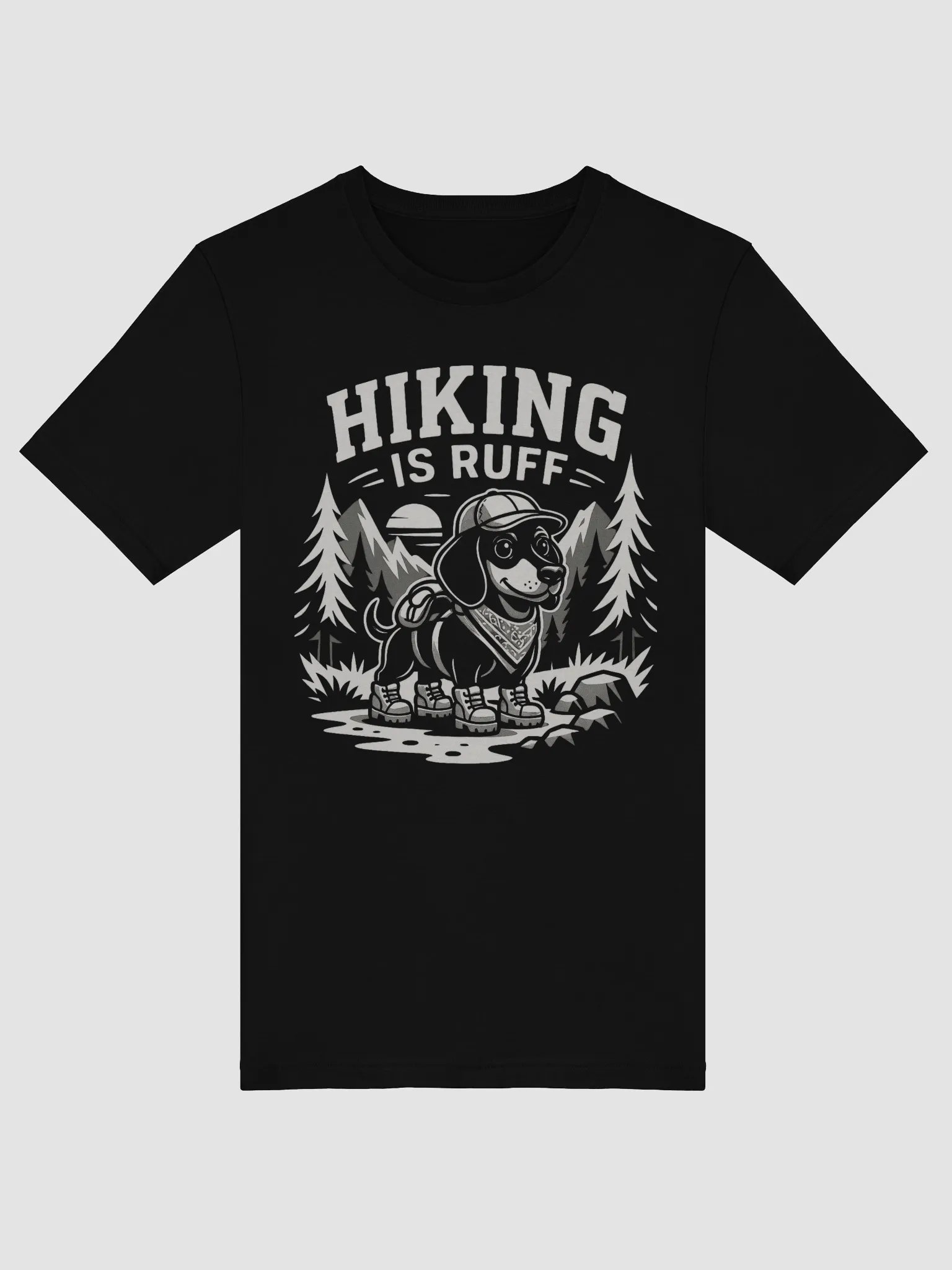 Hiking is Ruff T-Shirt product image (18)