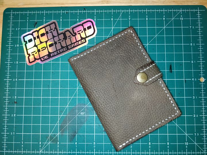 Brown Pebble Grain Passport Holder V1.0-A product image (1)
