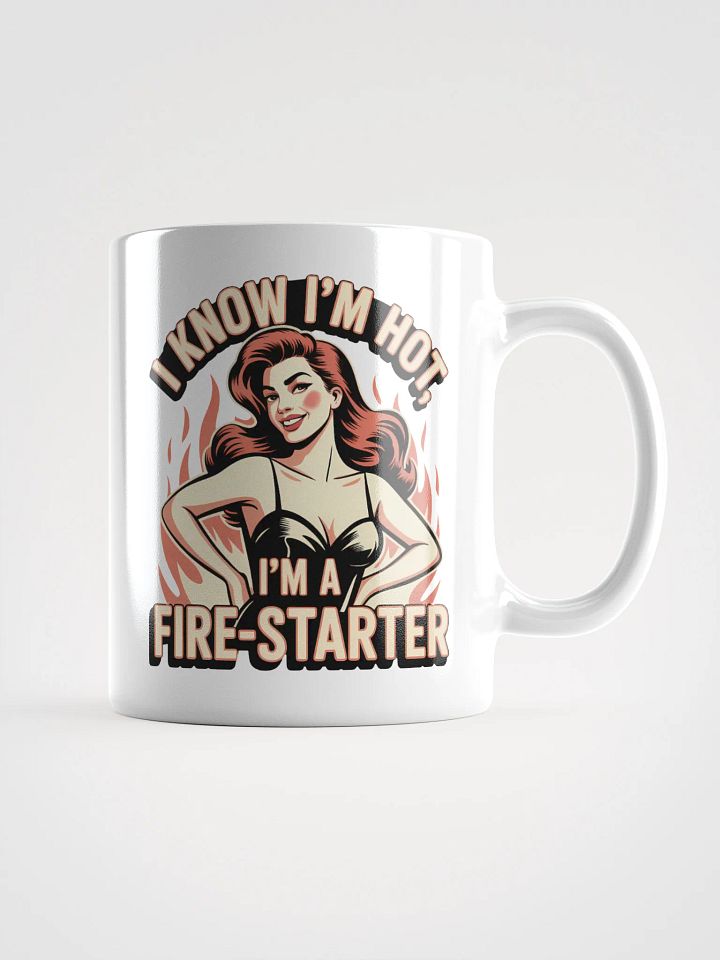 I know I'm Hot Human Design Manifestor Women Mug product image (2)