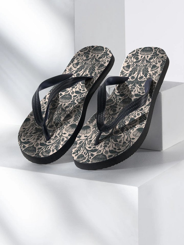 Vintage Garden Flip Flops product image (1)