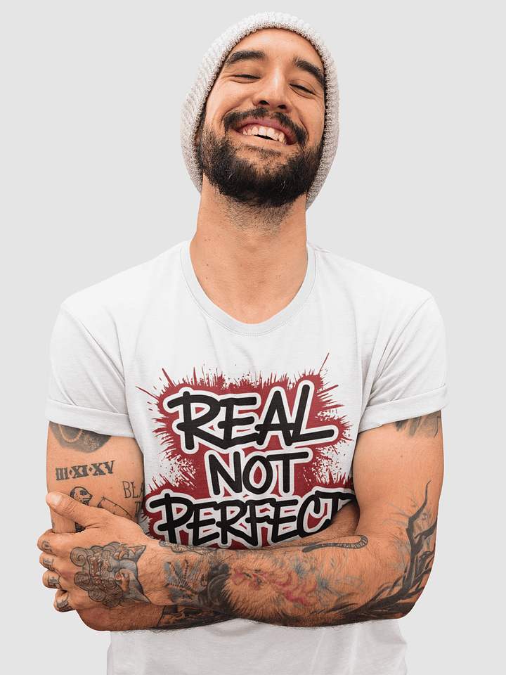 Real not Perfect | Men’s Premium Heavyweight Tee product image (1)