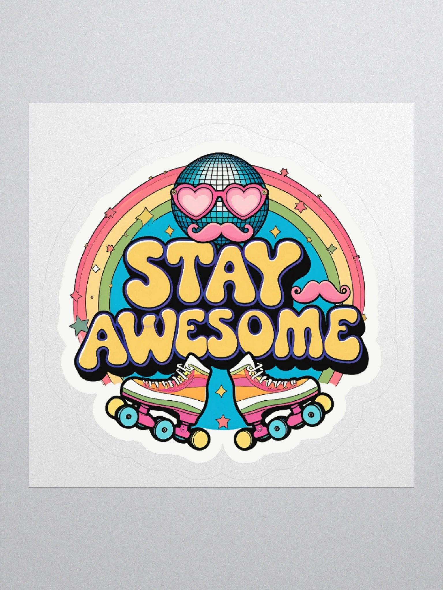 Stay Awesome Kiss Cut Sticker product image (3)