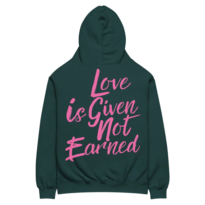 Love is Given Hoodie (Green) product image (1)