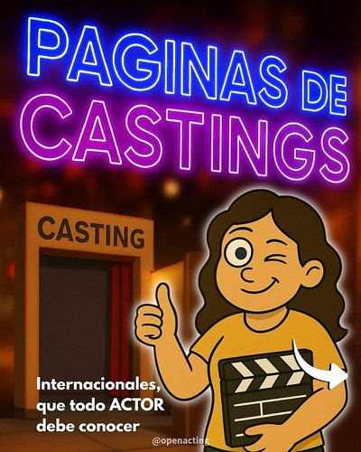 🎬 PÁGINAS DE CASTING Internacionales 

🧠Guarda este post!!
👩🏼‍💻Si conoces alguna más compártela en comentarios 
🤔Si quieres u...