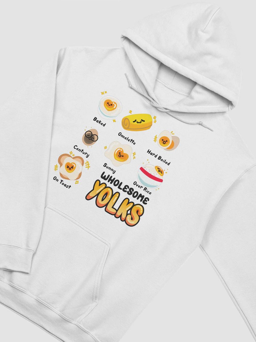 Wholesome Yolks hoodie [Egg Whites Edition] product image (3)