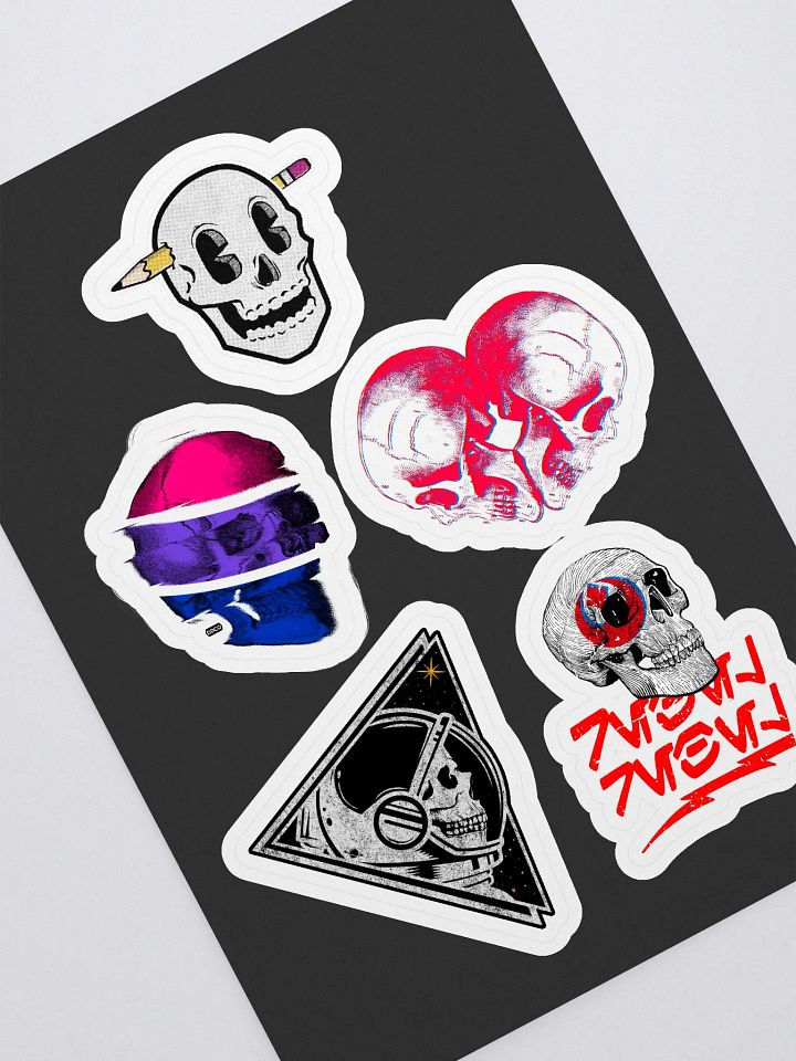 DDCO Skulls Sticker Sheet product image (1)