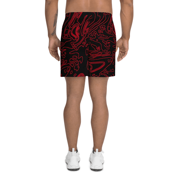 NF Red Topo Camo Shorts product image (2)