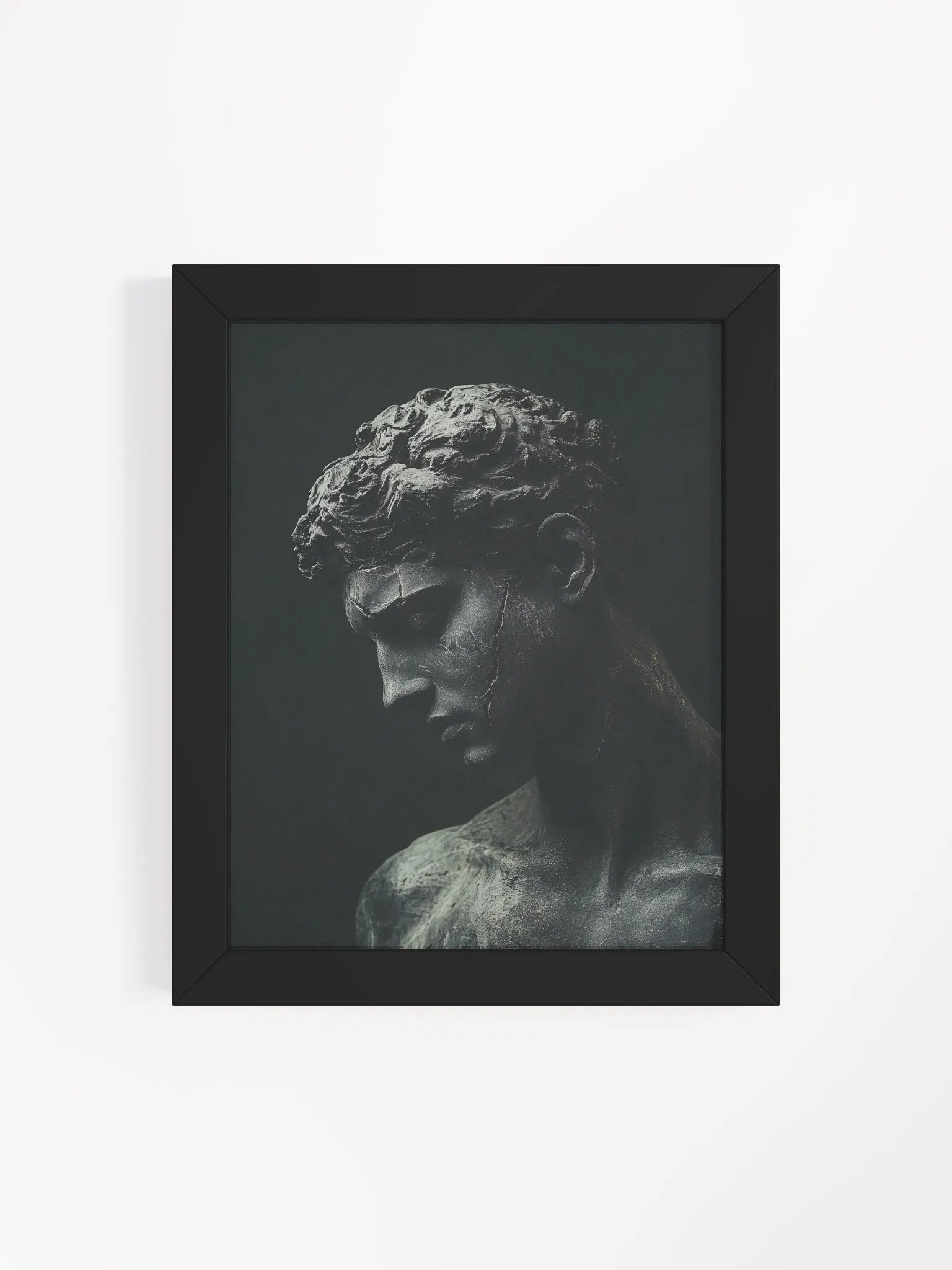Echo of Silence Wood Framed Matte Poster product image (67)
