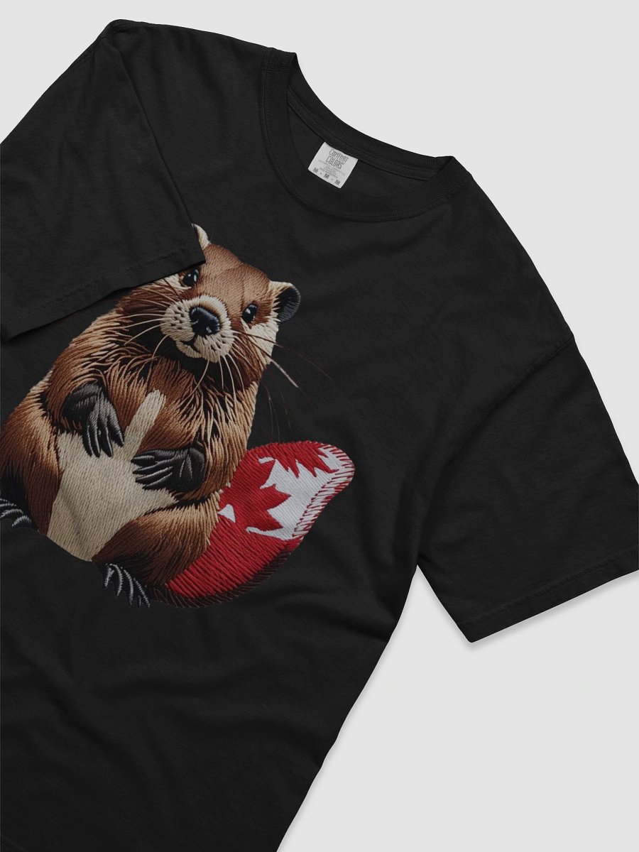 Canadian Beaver Embroidered Patch Tee product image (37)