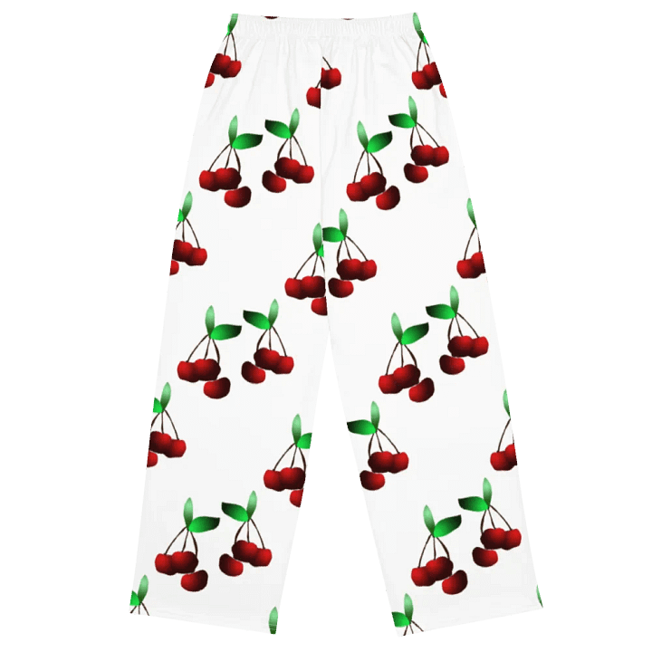 Cherries Pattern Wideleg Pants product image (1)