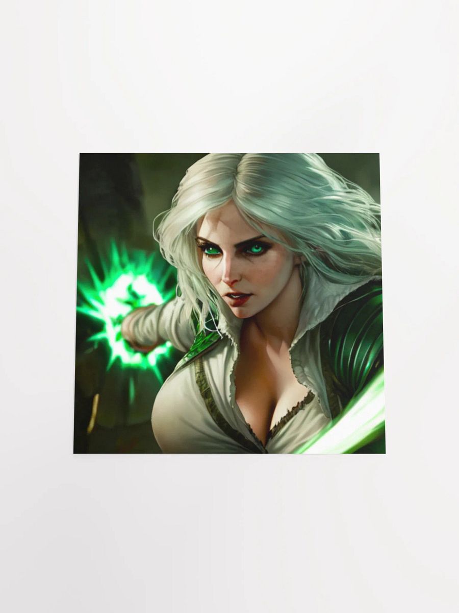 Glowing Green Energy Poster product image (16)