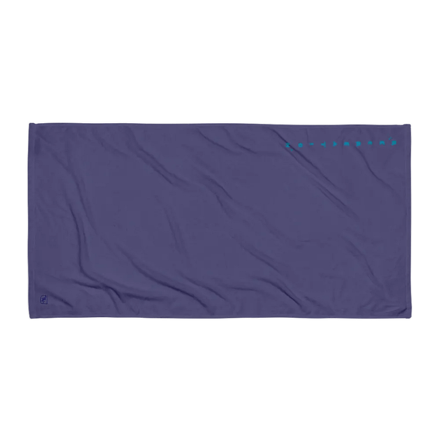 Towel (blue) product image (1)