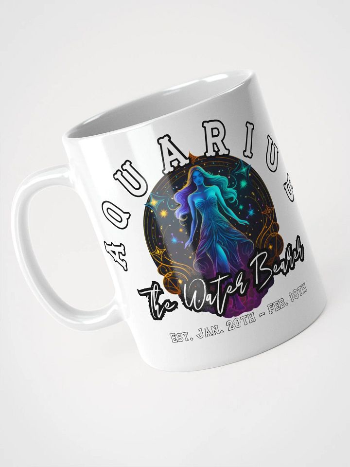 Aquarius - Zodiac White Mug product image (1)