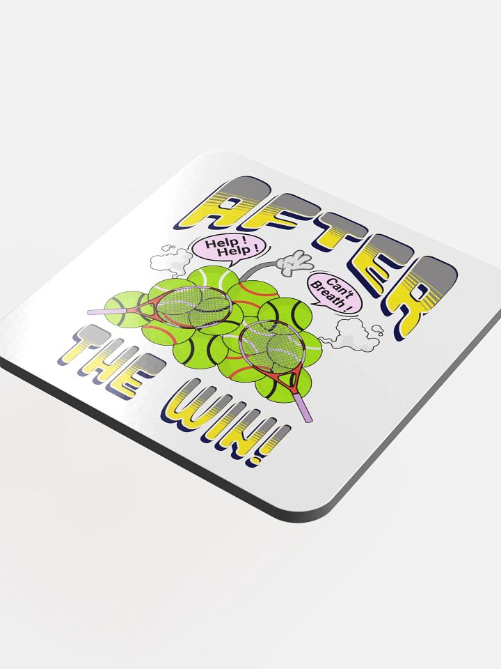After The Win Tennis Whimsical Ball Coaster Set product image (1)