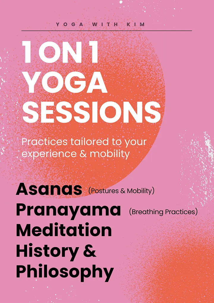 1 on 1 Yoga Session: 45 minutes product image (1)