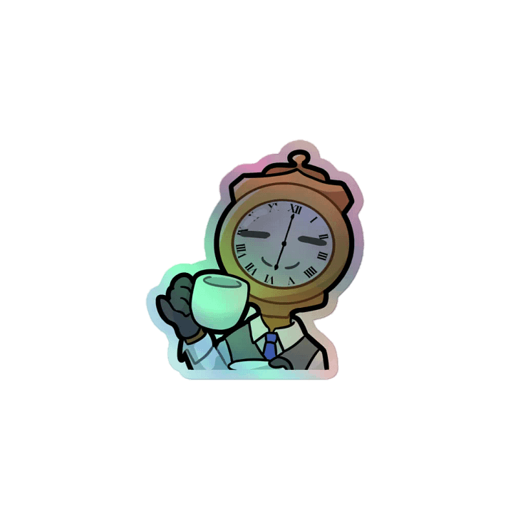 TimeTea Holo Sticker product image (1)