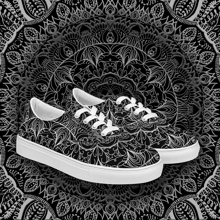 Mystic Mandala Lace-Up Shoes product image (1)
