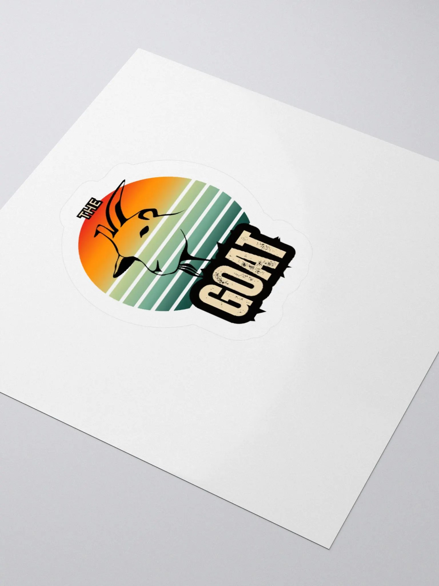 The GOAT Kiss Cut Stickers product image (3)