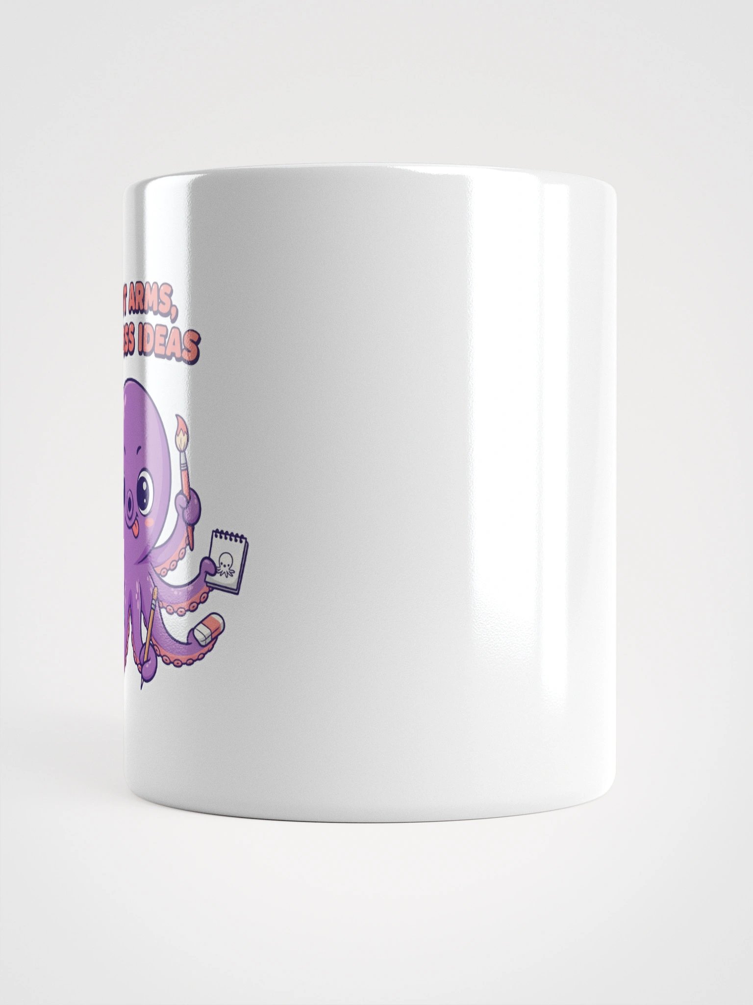 Octo-Doodler White Glossy Mug product image (6)