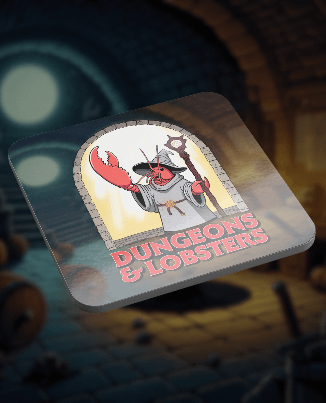 Dungeons & Lobsters Coaster 🧙🦞 product image (1)