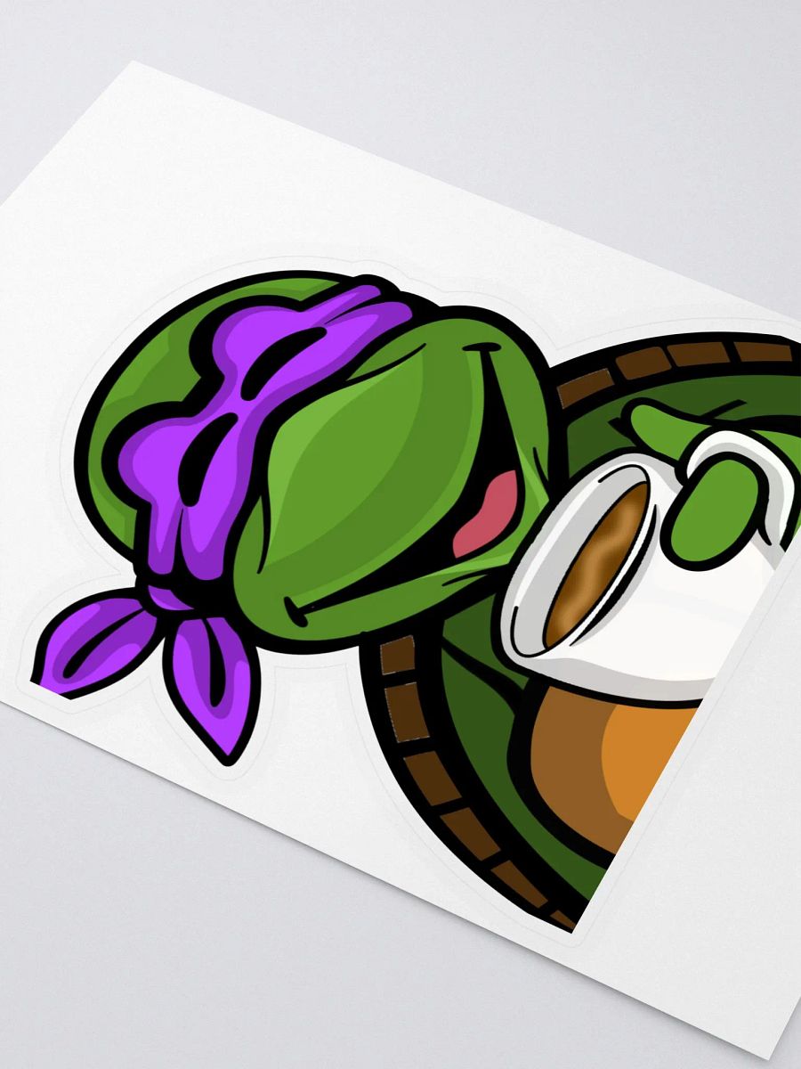 Donnie Coffee Cut Sticker product image (3)