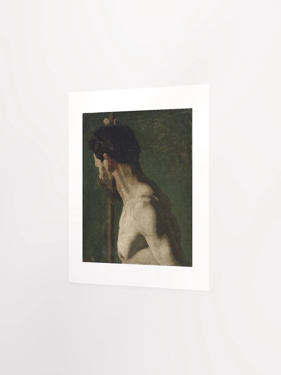 Study Of A Nude Man (The Strong Man) by Thomas Eakins (c. 1869) - Print product image (2)