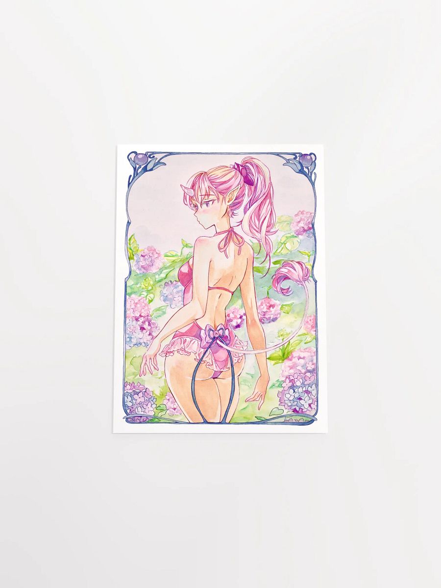 Unicorn Hydrangeas Print product image (4)