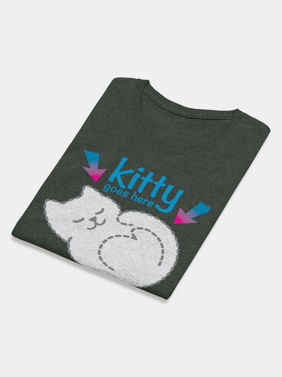 KITTY goes HERE! • women's heavy cotton t-shirt by Gildan product image (4)
