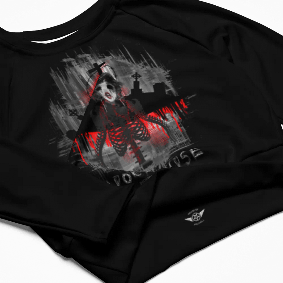 Apocalyptic Vision All-Over Print Crop Top product image (2)