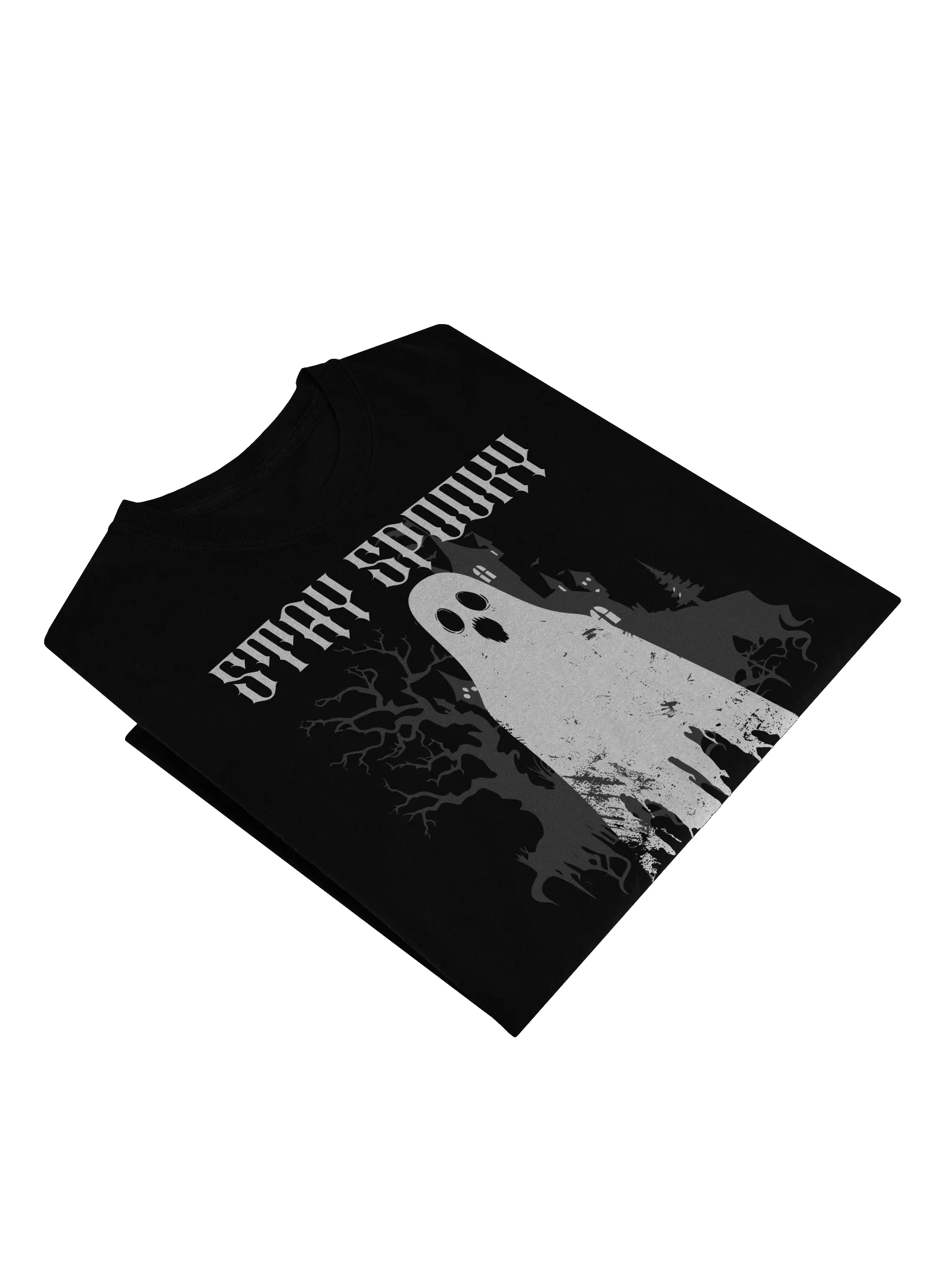 Stay Spooky Ghost Unisex Long Sleeve T-Shirt product image (4)