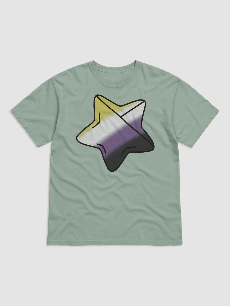 Non Binary Pride Folding Star T Shirt product image (7)