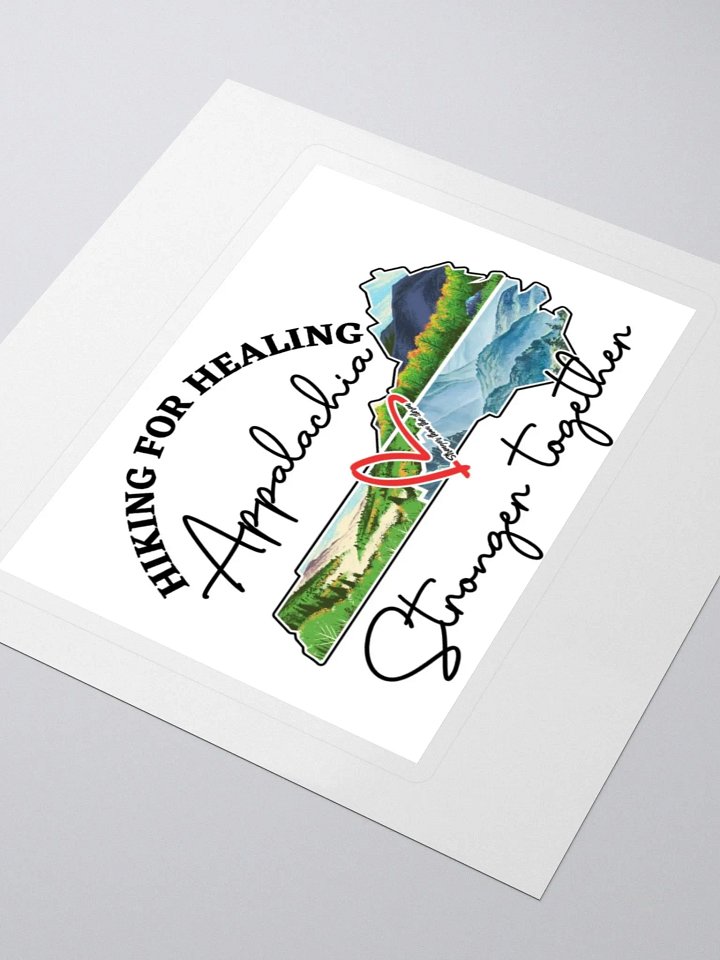 Hiking for Healing in Appalachia Sticker product image (2)