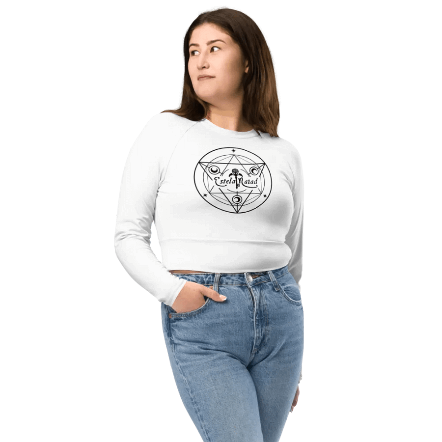Naiad Cult - Crop Top manga larga product image (5)