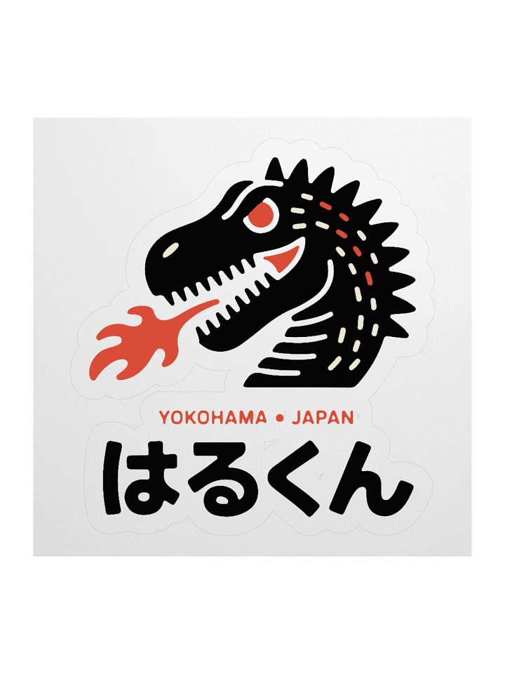 YOKOHAMA X JAPAN Dragon Kiss Cut Stickers product image (2)