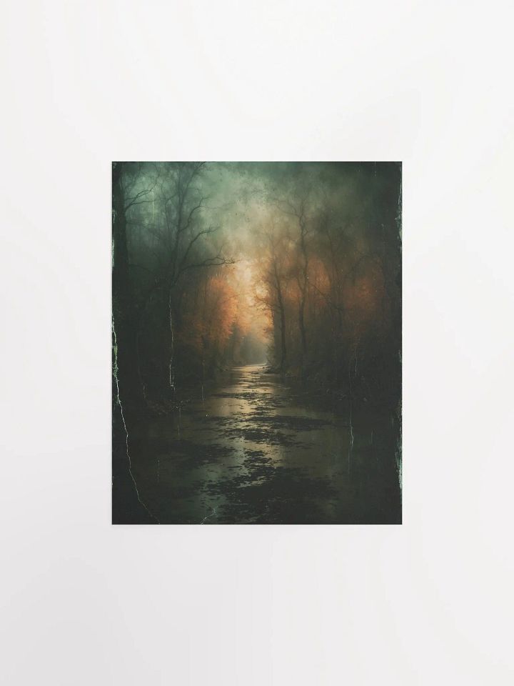Flooded Forest Path Poster product image (1)