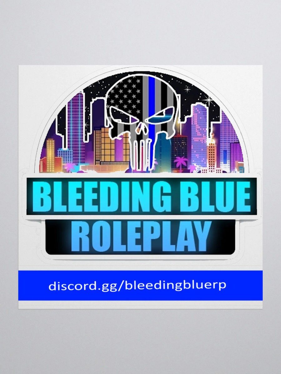 Bleeding Blue RolePlay Sticker Support product image (1)
