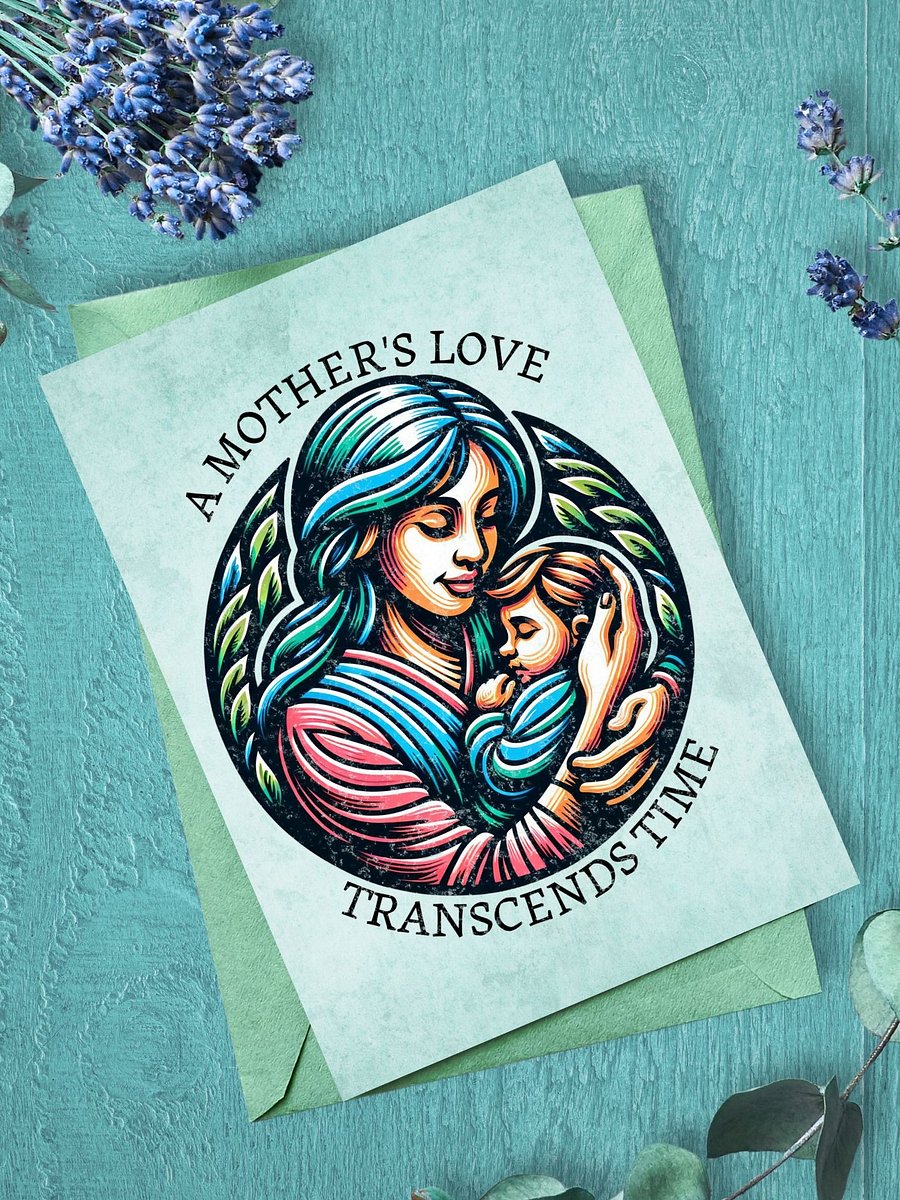 A Mother's Love Transcends Time - Mother's Day Card - Digital Download product image (4)